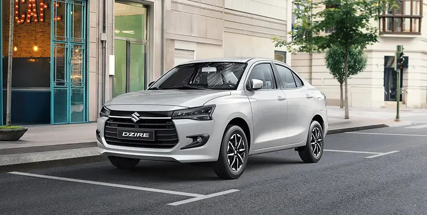 Diseño Exterior New Dzire Hybrid